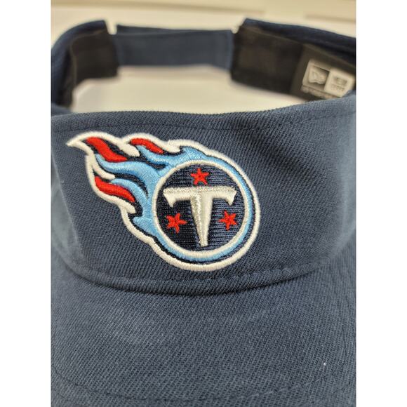 Tennesee Titans Blue Sun Visor, OS - Picture 2 of 8